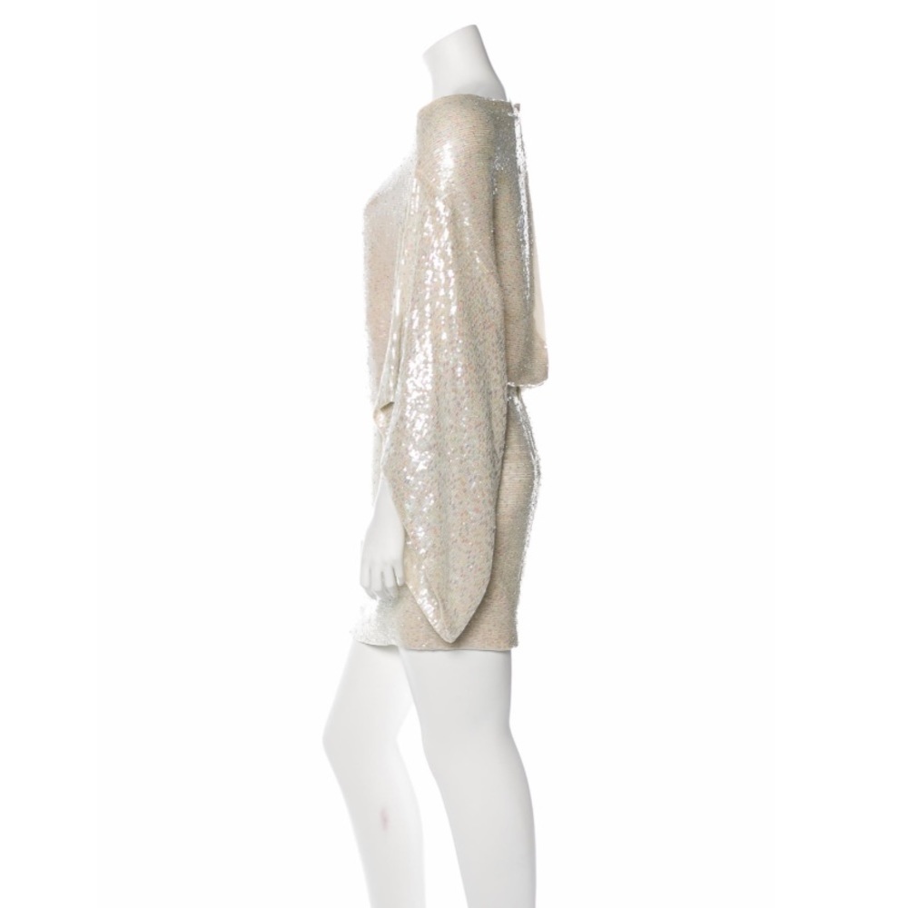 NWT KAUFMANFRANCO Opal Sequin Sheath Dress - Picture 2 of 8